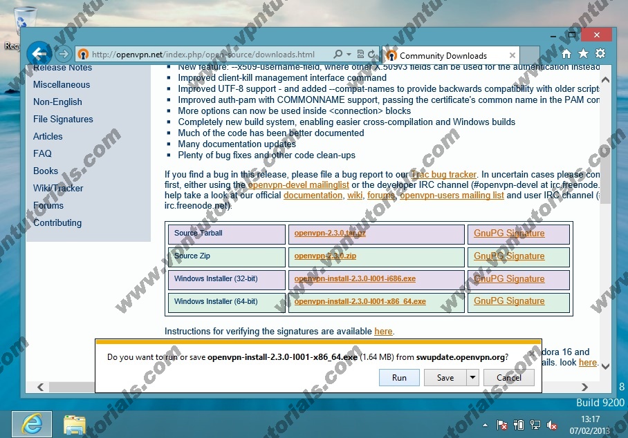 Virtual Private Network Vista