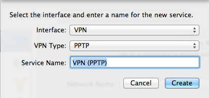 Mac PPTP VPN Setup 2